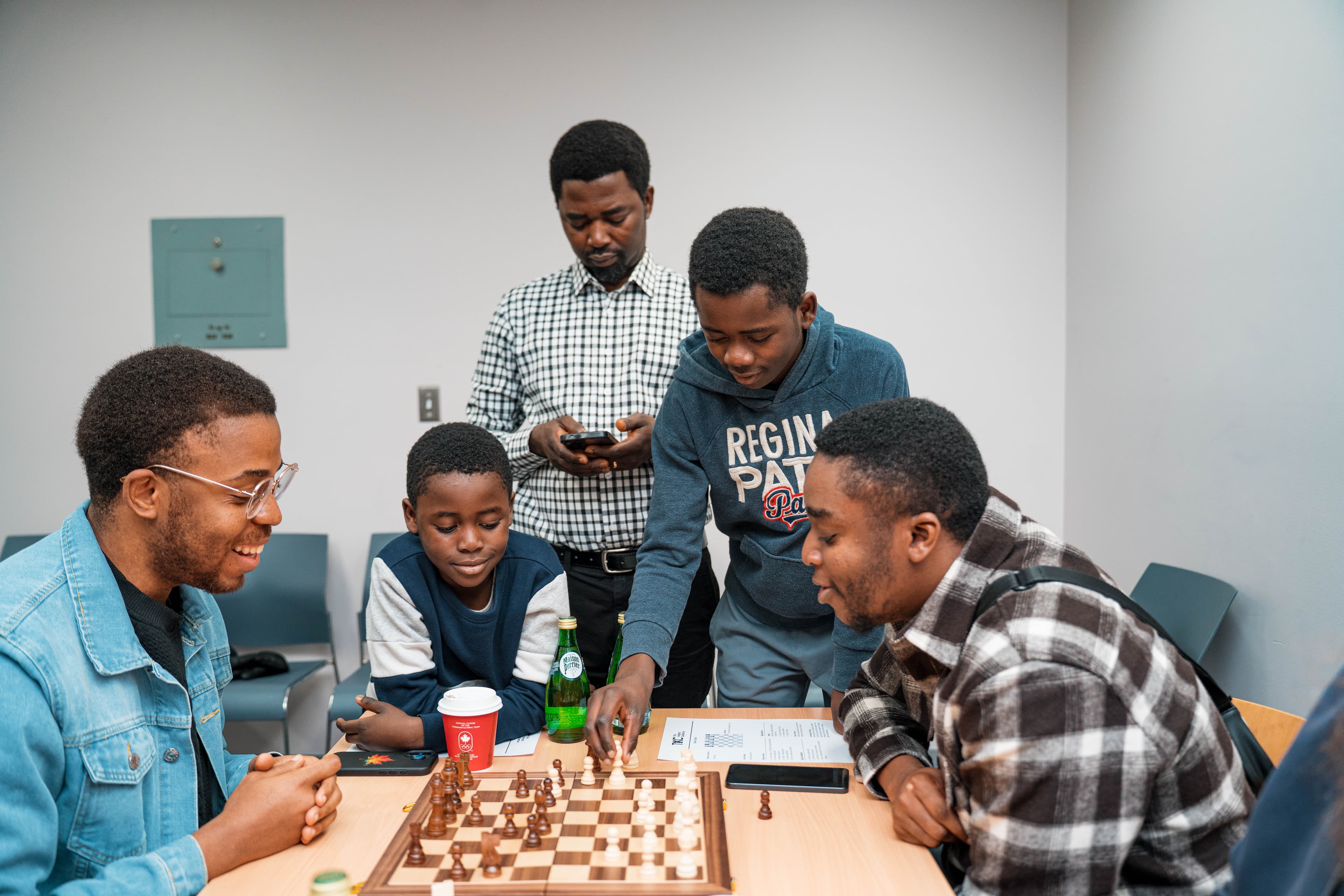 The Knights Collective chess session