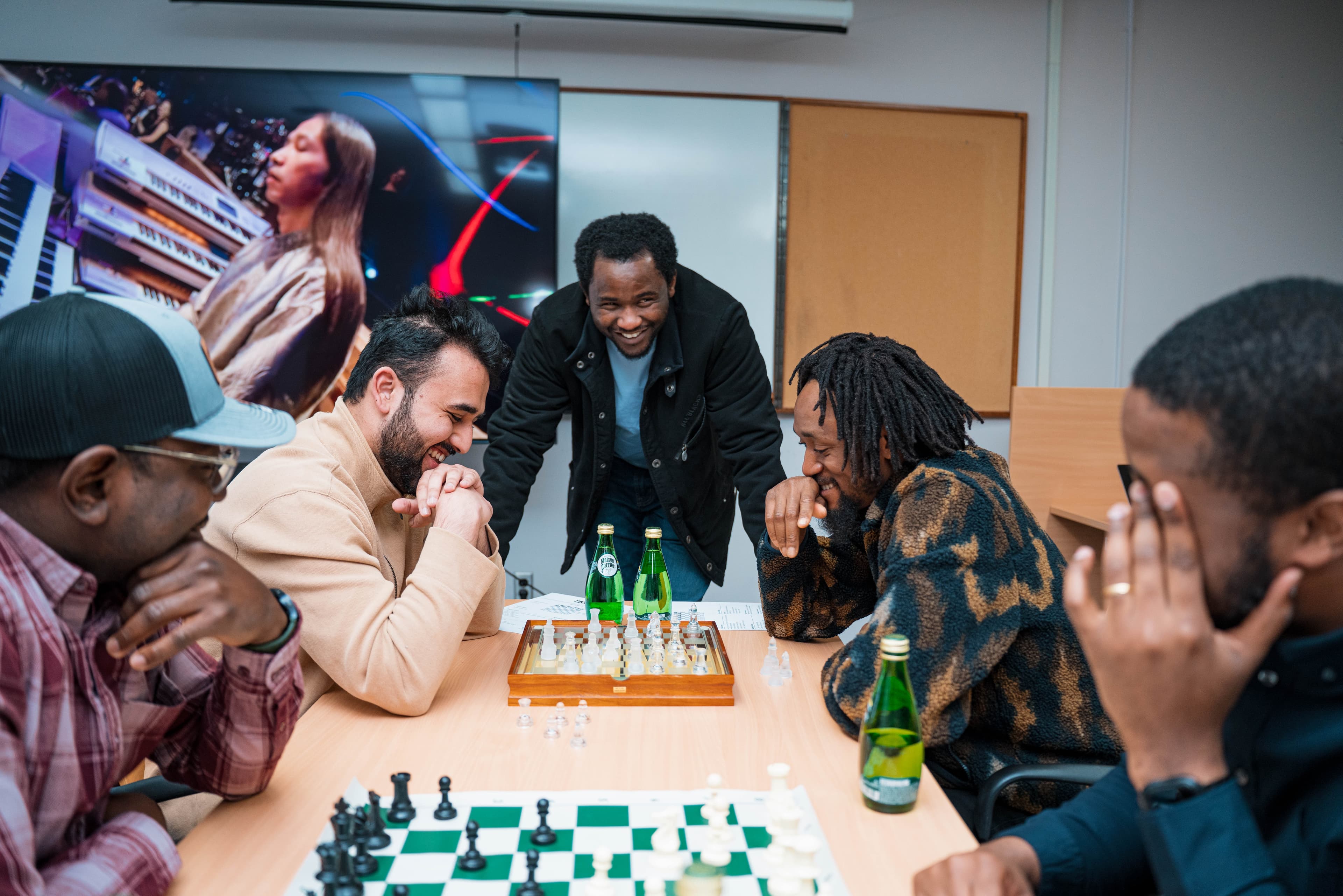 The Knights Collective chess session